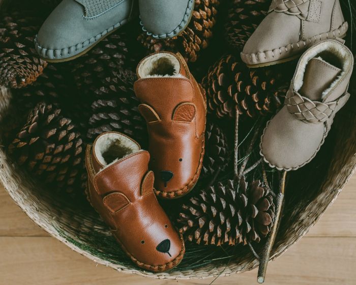 Donsje Baby Schuhe KAPI CLASSIC LINING Bear
